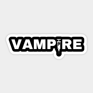 Medical Vampire Sticker